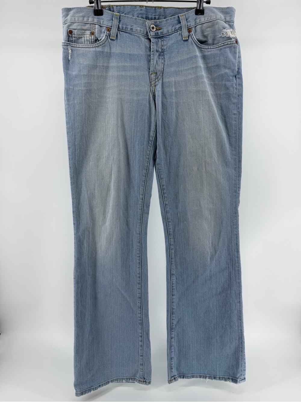 Vintage Y2K Lucky Brand Sweet Dream Low Rise Jeans, Light Wash, Women's 14 Long